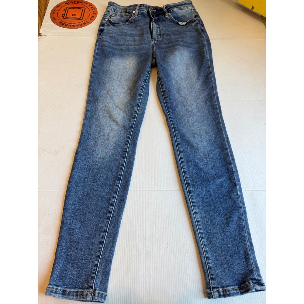 Judy Blue Womens Skinny Jeans Medium Wash Denim Pants Size 11/30